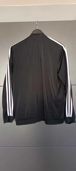Adidas размер XL мъжко горнище с цип в черен цвят отлично