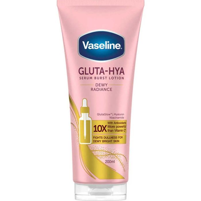 Vaseline Gluta-Hya Lotiune de corp Overnight Radiance / Flawless / Dewy Radiance, 200 ml