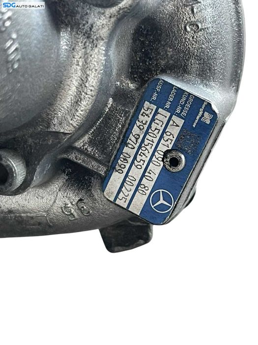 Bi Turbo Turbina Turbosuflanta Biturbo Mercedes Clasa E Class Coupe Cabrio W207 C207 E220 E250 2.2 CDI OM 651 651911 125KW 150KW 2009 - 2016 Cod A6510904180001 A6510904080 A6510902880 [B4099]