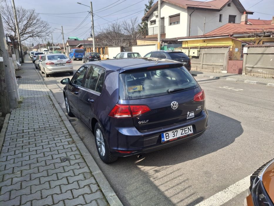 VW Golf 7 1.6TDI 105CP - unic proprietar, intretinuta foarte bine