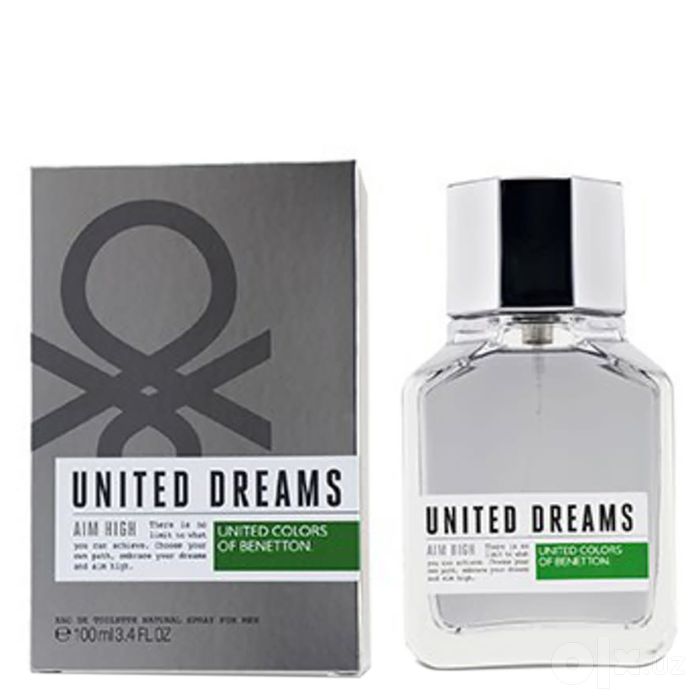 Benetton Men's United Dreams Aim High EDT Spray 3.4 oz