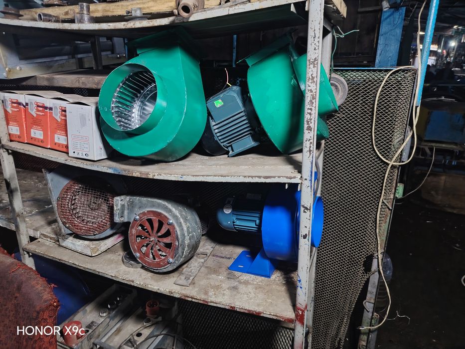 Сентробежный вентилятор осевой вентилятор