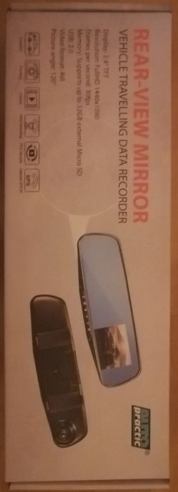 Видео регистратор огледало задно виждане