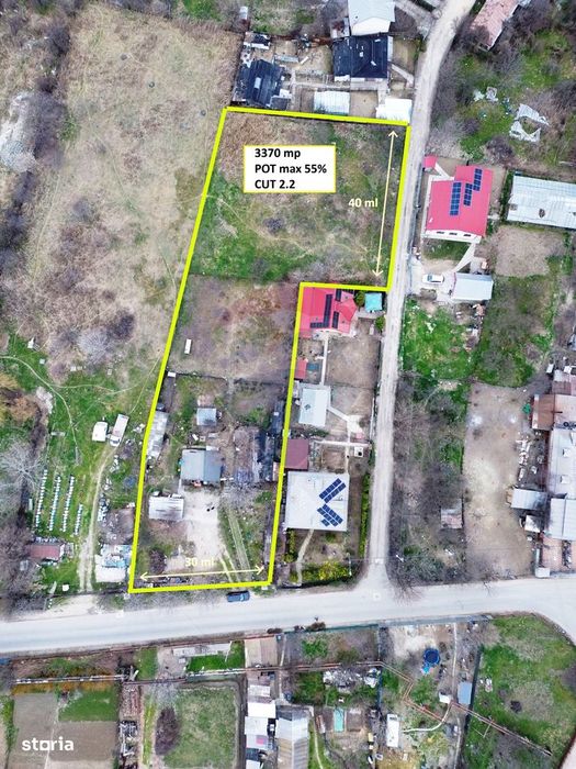 Oportunitate Investiție: Teren intravilan 3.370 mp Galați-zona Barboși