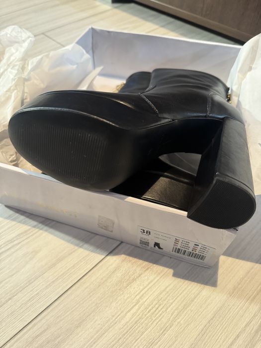 Ghete noi Eva Minge marimea 38