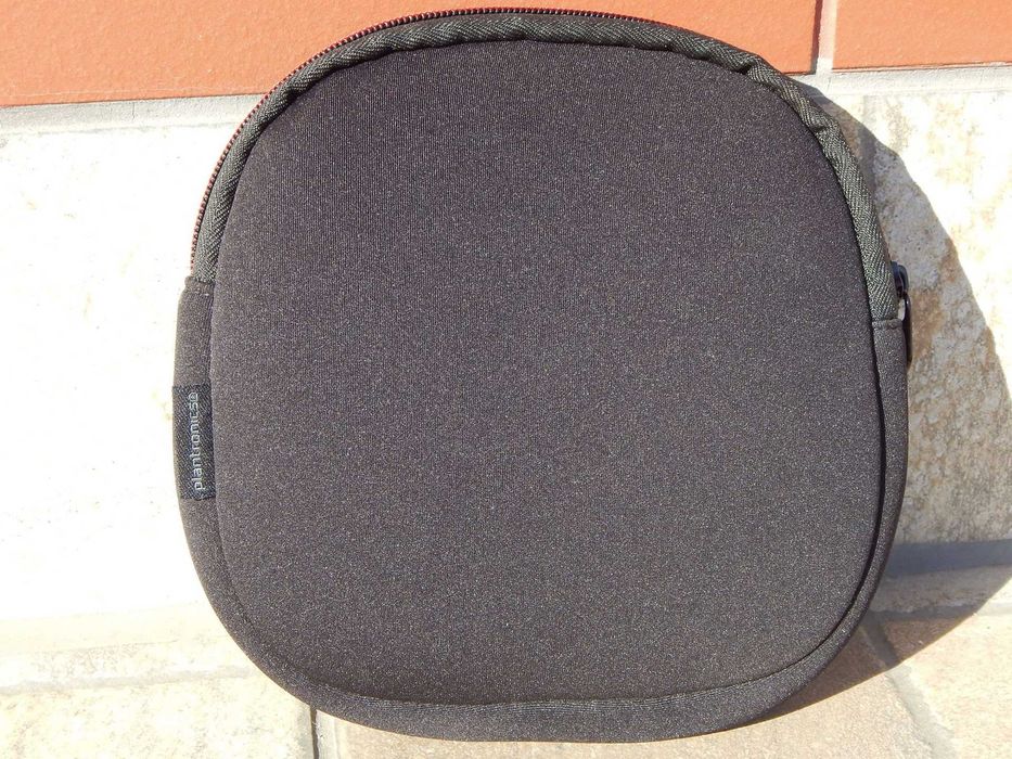 Geanta saculet depozitare casti Plantronics sau CD player textil