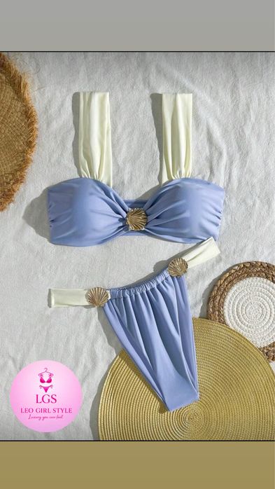 Дамски бански цели и две части