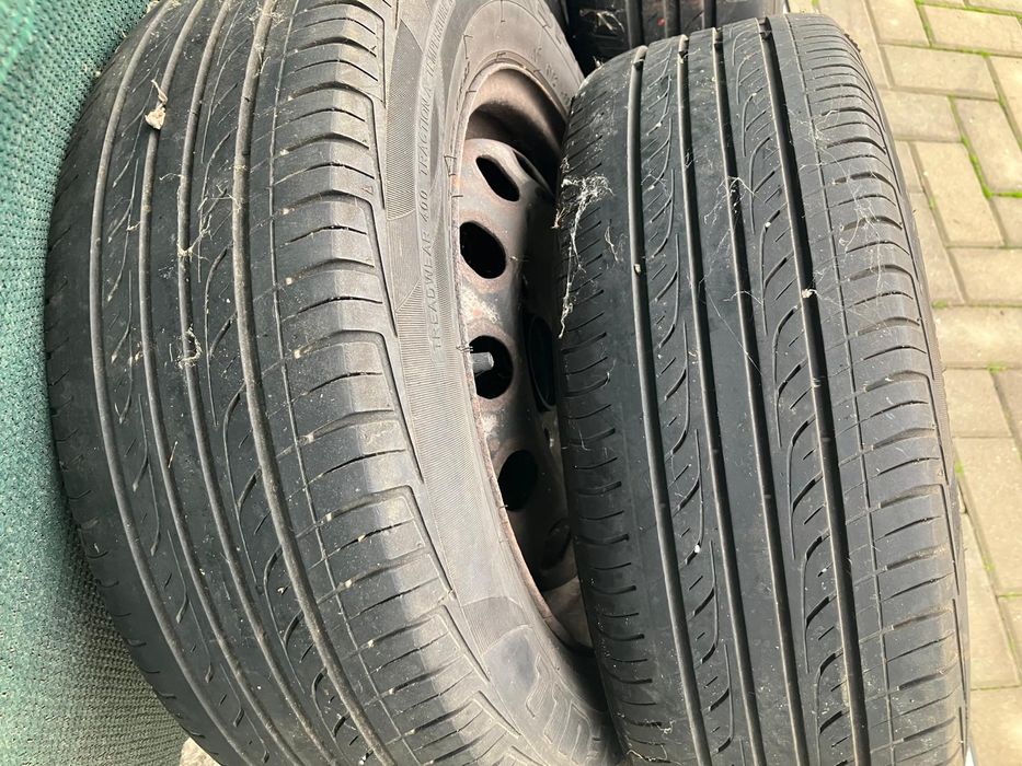 Roti 4x108 + anvelope vara 185 65 R14 compatibile Ford Focus, Fiesta,