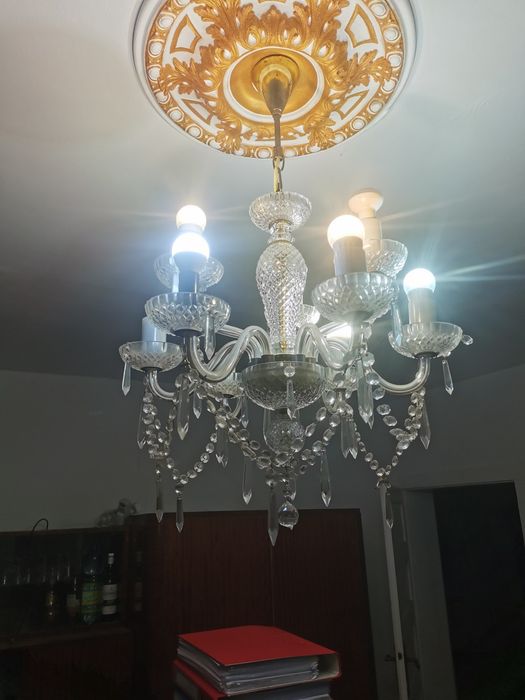 Candelabru din cristal 8 brate