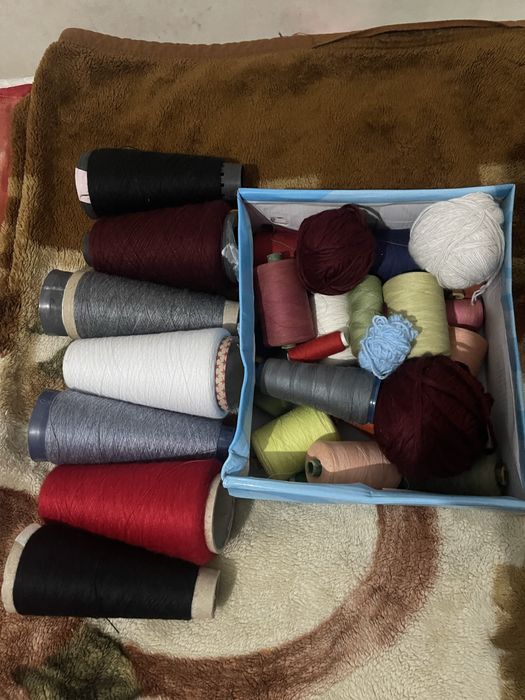 Нитки разные большой пакет
