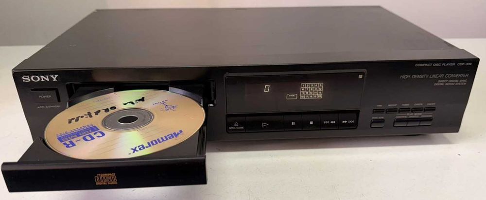 CD Player Sony CDP-309 – High Density Linear Converter – Citeste CD-R – France