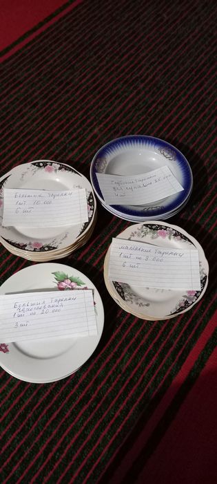 Продаётся набор тарелок. Можно по отдельности.