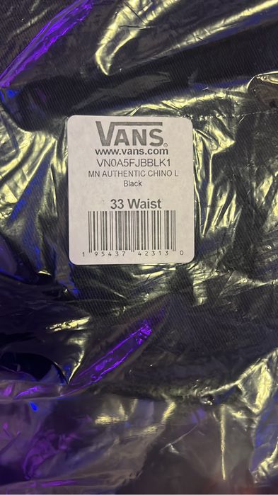 Pantaloni Vans chino loose 33