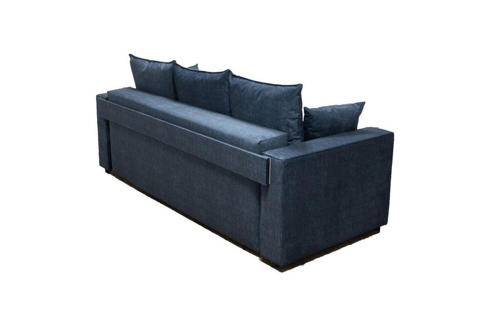 Carryhome Canapea Extensibila, textil, albastru