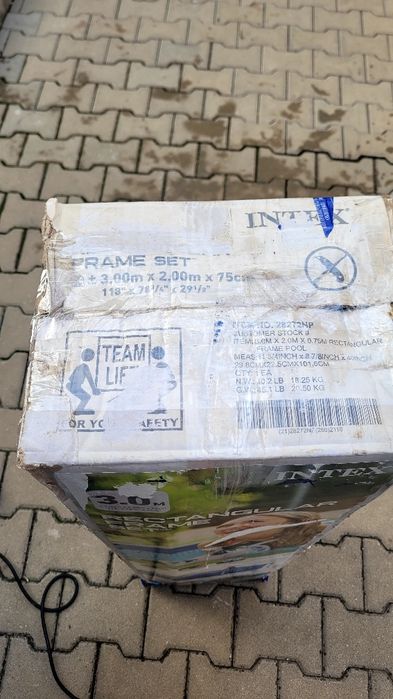 Piscina intex 300×200×75