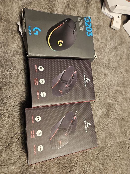 Tastatura mars gaming noua și mouse Logitech sau lycander