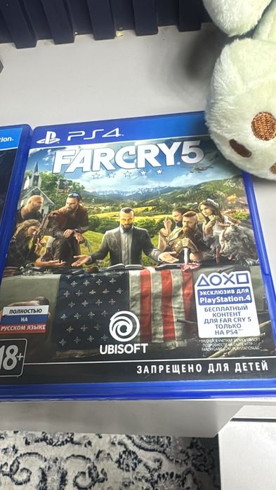 Продам Farcray5 и uncharted 4 пс 4 ps4