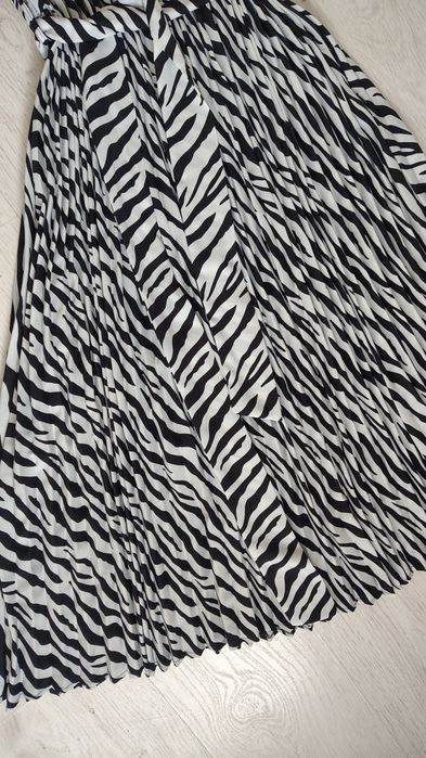 Rochie midi plisată S-M 36-38
