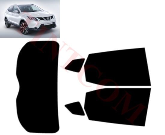 Nissan Qashqai (5 врати, 2013 - ) Фолио за затъмняване на стъкла