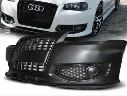 Тунинг предна броня за Audi A3 (1996-2003) - с хром или черна решетка