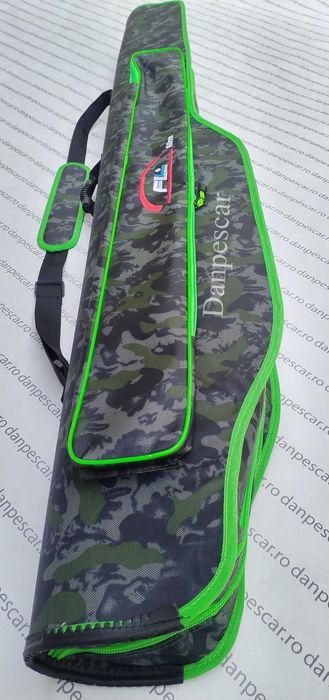 Geanta HUSA PROFL rigida pentru 2 SAU 3 lansete cu mulinete  160cm