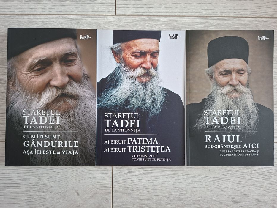 Set 3 cărți Starețul Tadei de la Vitovnita