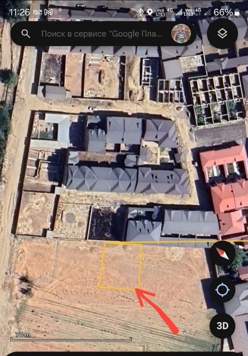 Ер, Токзор, шакарчилар кучаси 6 сот 24х25м