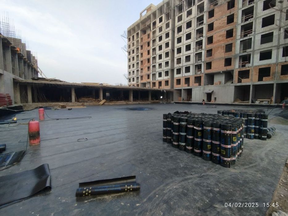 Gidro izalatsiya Гидроизоляция фундамента и терасса