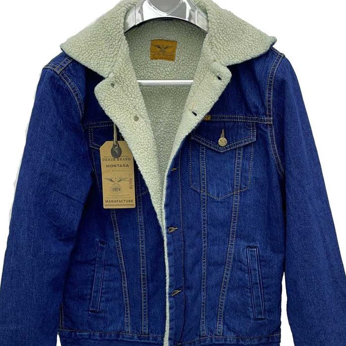 Джинсовые куртки "Montana" (бомбер, тип III, шерпа)