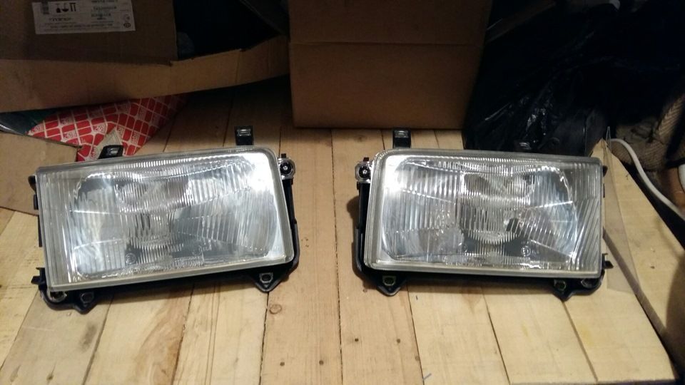 Фары передние гольф, пассат, венто, ауди