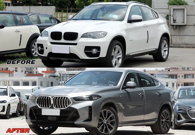 Bmw X6 E71 restyling обвес body kit X6 2024
