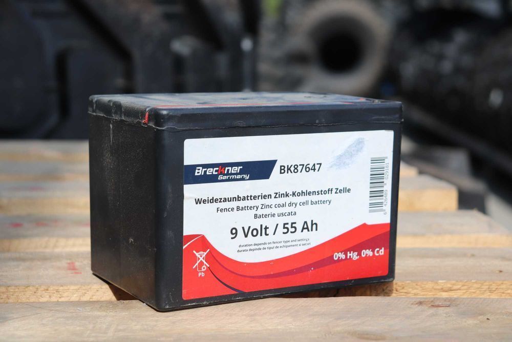 Baterie uscata (nereincarcabila) 9V 55Ah pentru Gard Electric