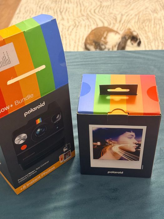 Aparat foto Polaroid Now+ Generation 3 + App Control, în garanție