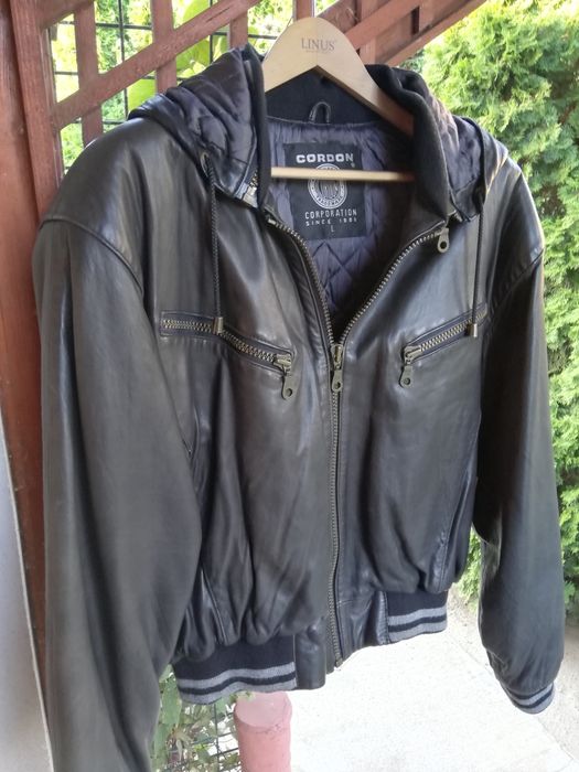 Geaca piele Cordon bomber L