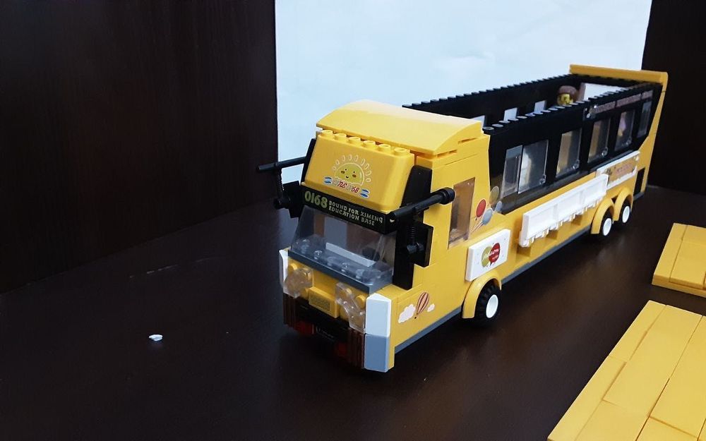 Новый Лего автобус