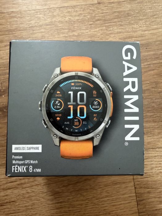 Garmin Fenix 8 47mm amoled/sapphire