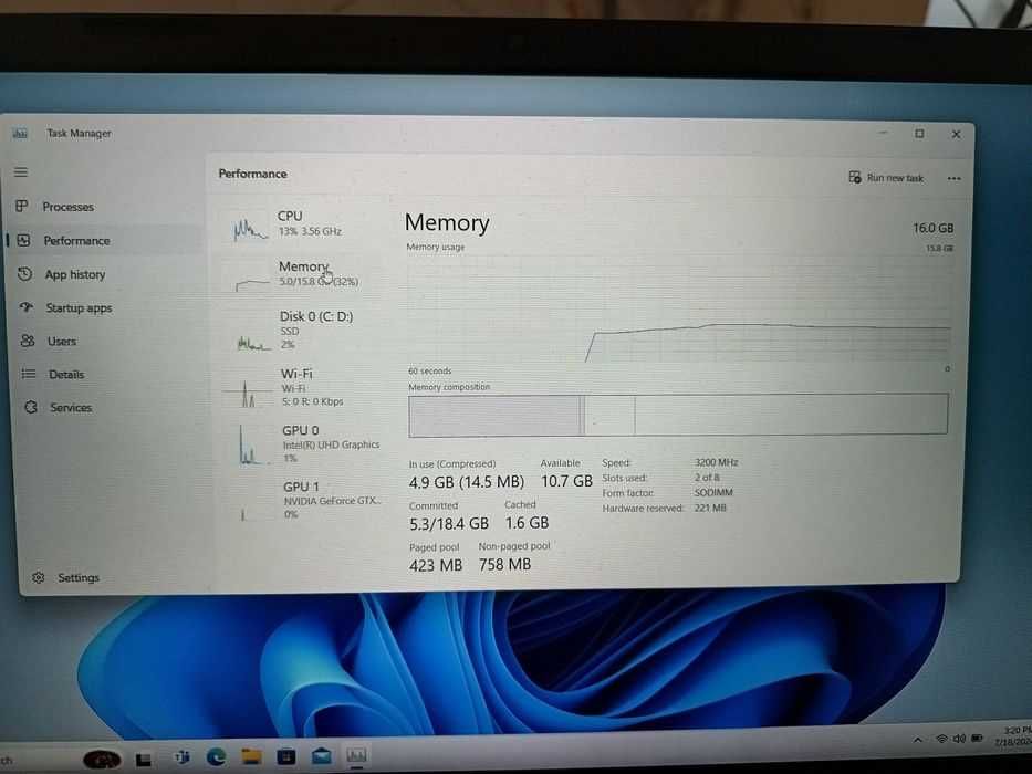 Vand laptop Acer Nitro 5