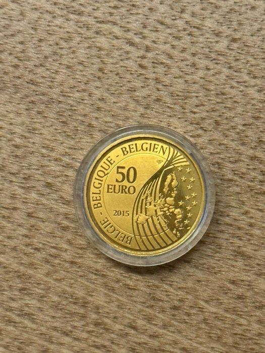 Moneda aur 24k 50 Euro 2015