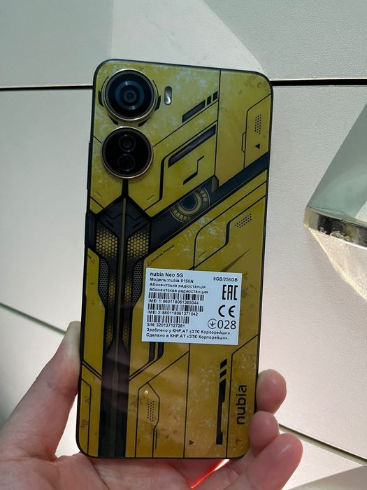 Продам срочно ZTE Nubia 256gb