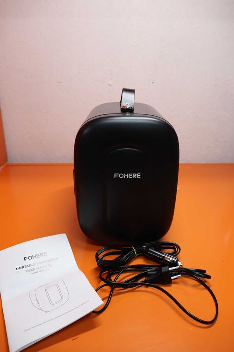 Мини хладилник FOHERE, преносим, 5 л / за 6 кенчета
