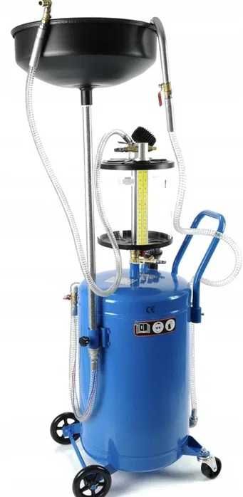 Масларка пневматична 70л. система за събиране на масло