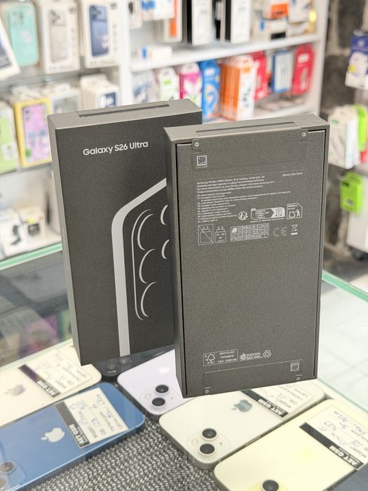 Samsung S26 Ultra 256GB Black Чисто Нови!