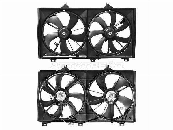 Диффузор радиатора в сборе  Toyota Camry