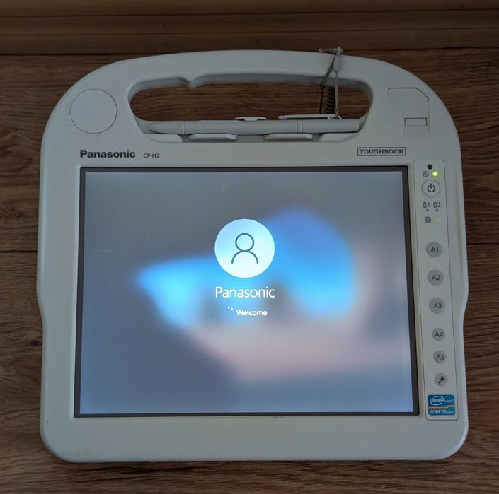 Laptop Panasonic Toughbook H2 cu touchscreen, baterie, încărcător