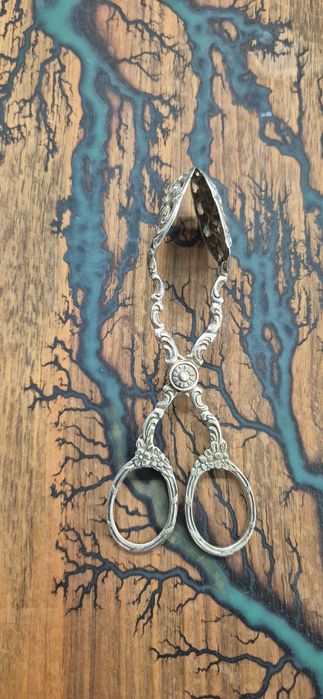 Антикварна Сребърна щипка