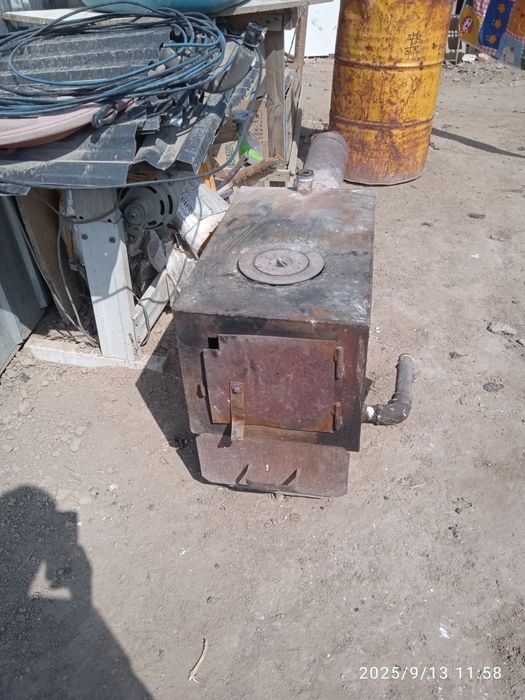 Продам печь с водяным отоплением