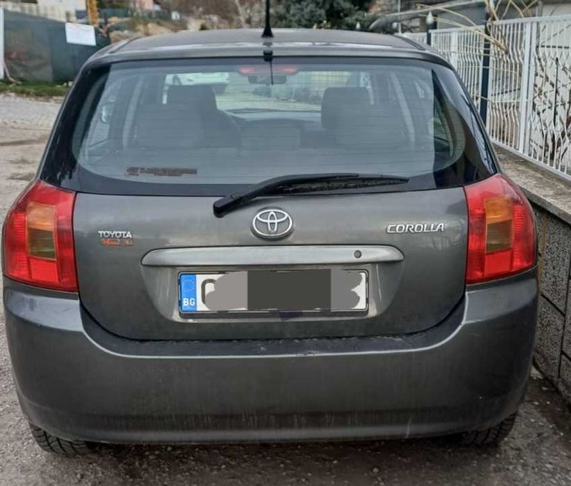 Toyota corolla, сив цвят