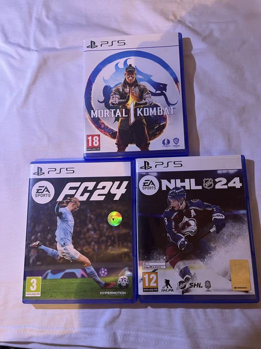Nhl24,Fc24,Mortal Kombat1
