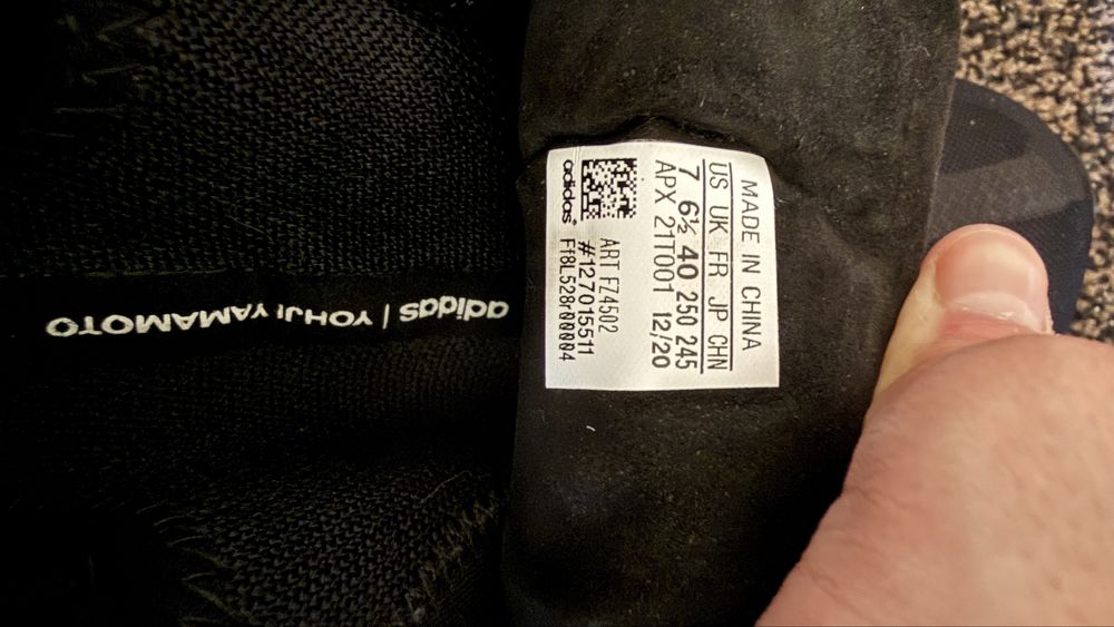 Adidas Y-3 Yohji Yamamoto 4D IOW Black Craiova •