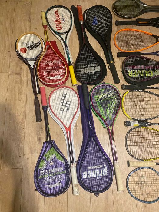 Rachete pentru Squash Wilson, Head, Prince, Slazenger